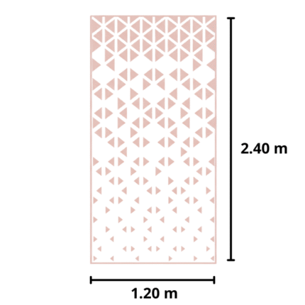 MDF Rombo Difuminado