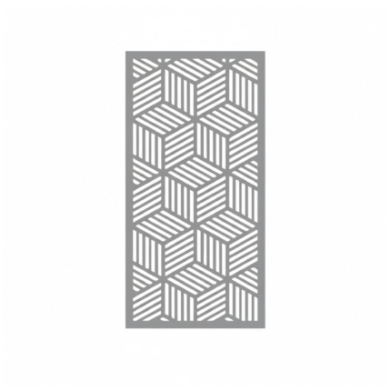 Celosía Cubos Metálico